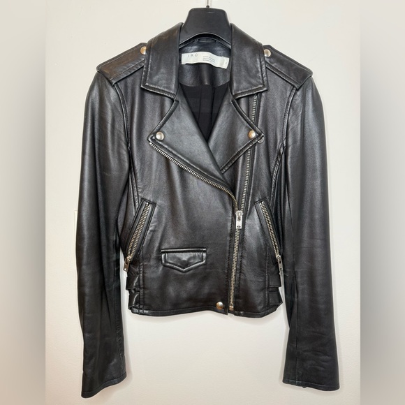 IRO PARIS ASHVILLE LEATHER BIKER JACKET $1205
FR 34/ XS - Picture 4 of 14